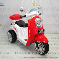 Motor Mainan Aki Junior TR1401 Ready 2 Go Red