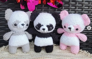 PATRON GRATIS OSO PANDA AMIGURUMI 58373