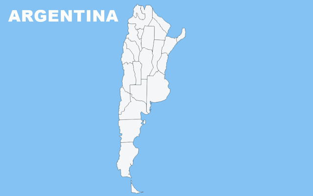 image: Argentina Blank Map Chart