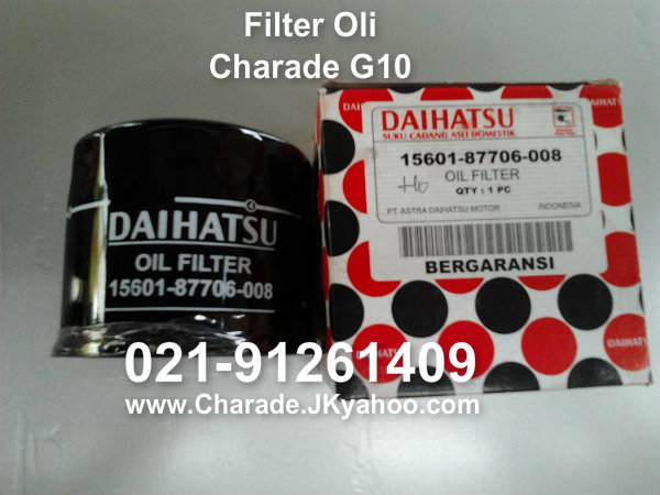 SparePart Mobil Daihatsu Charade: Jual Filter Oli Mobil 