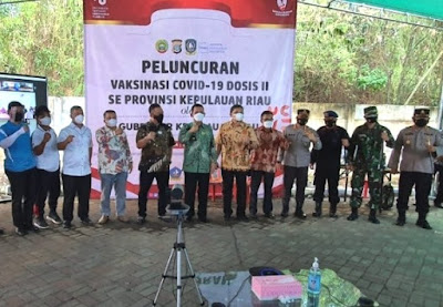 Vaksinasi Covid-19 Dosis II: Target 6000 Orang, Ini Kata Gubernur Kepri