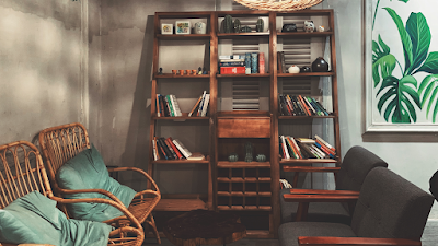 Vintage salon z fotelami