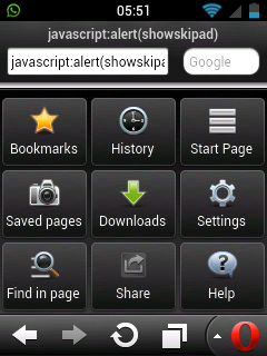 Cara Melewati / Memunculkan Skip Adf.ly di Opera Mini Android