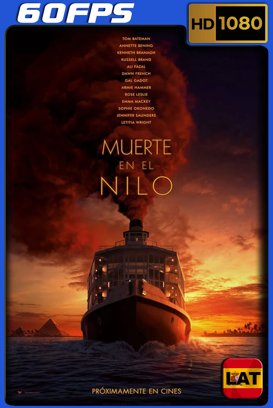 Muerte en el Nilo (2022) 1080p 60FPS BDrip Latino