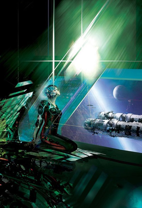 Stephan Martiniere arte ilustrações ficção científica capas livros espacial futurista robôs