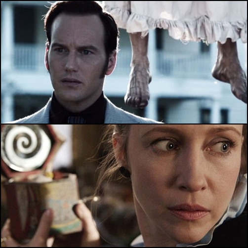 The conjuring 2013, the conjuring movie scene, patrick wilson, vera farmiga, james wan