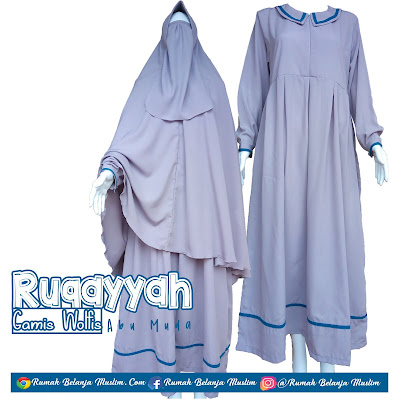 Gamis Syar'i Ruqayyah Abu Muda