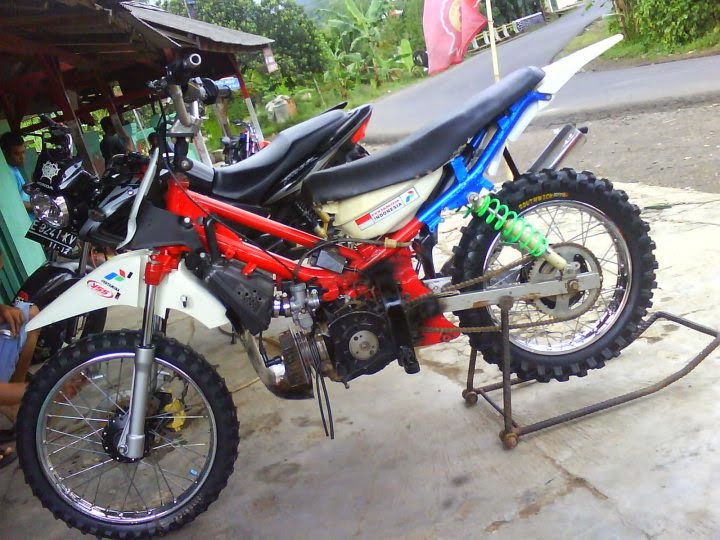 Galeri Foto Modifikasi Motor Trail Terbaru Modif Motor Mobil