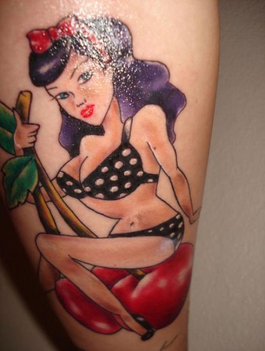 Pin Up Girls Tattoo Designs