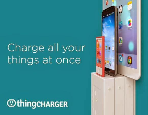 thingCHARGER Wall Outlet Charging Dock for Smartphones and Tablets