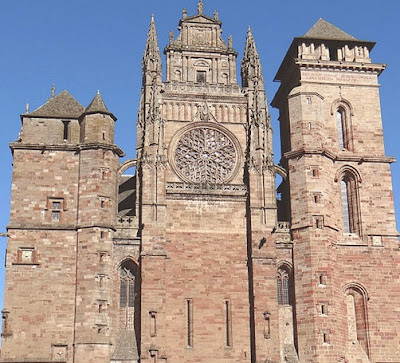 photo de la cathedrale de rodez