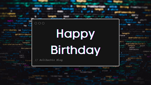 Wish Happy Birthday in Different Programming Languages