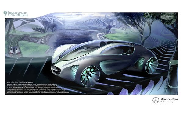 Biome Renewable Concept Car by Mercedes-Benz