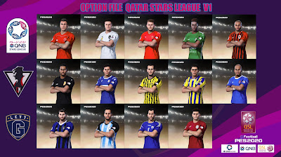 PES 2020 PS4 Option File Qatar Stars League