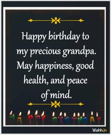 Amazing Happy Birthday Wishes and Cards for Grandfather