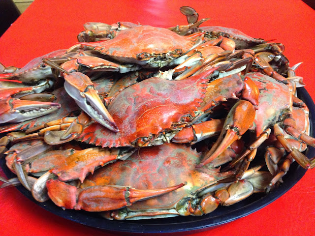 Boiled Crabs at Seafood Palace