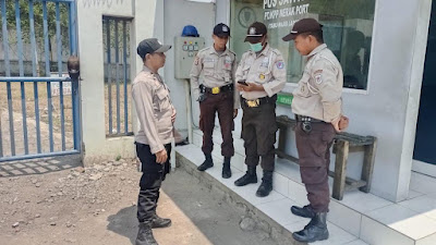 Melalui Sambang, Personel Polsek KSKP Banten Polres Cilegon Sampaikan Pesan Kamtibmas
