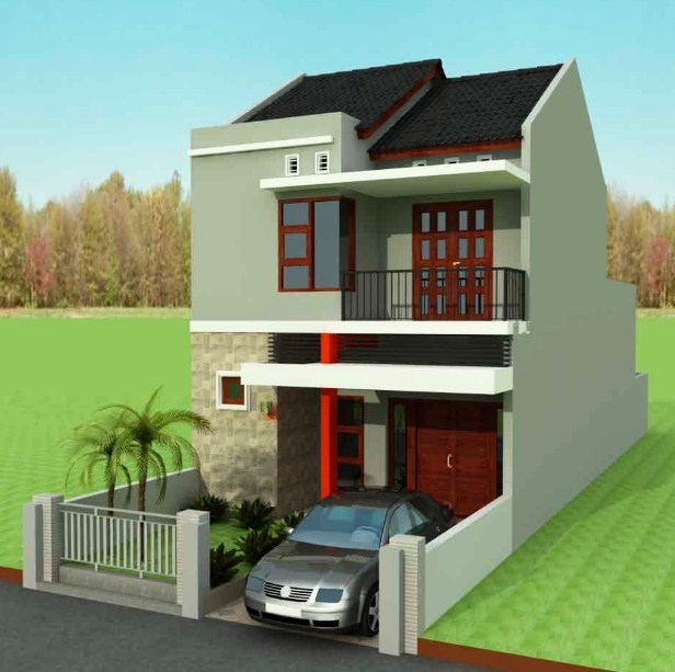 rumah minimalis 2 lantai 2017