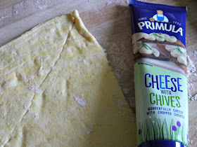 Primula cheese, croissant dough, recipe