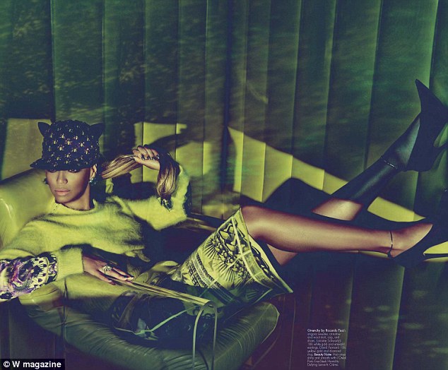 beyonce w magazine