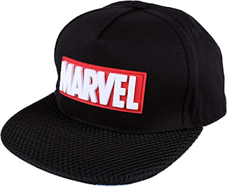 Gorra Negra con Visera - Marvel