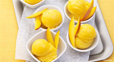 mango ice cream without cream