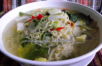  Resep Sayur Mie Instan Bumbu Tumis Sawi putih Bening 