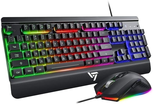 Review VictSing Wired Gaming Keyboard and Mouse Combo