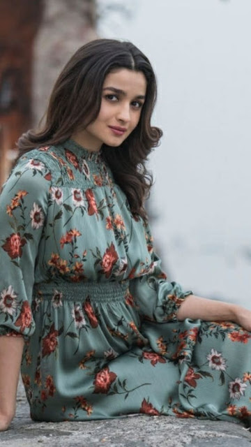 Alia Bhatt posing elegantly during her latest photoshoot.