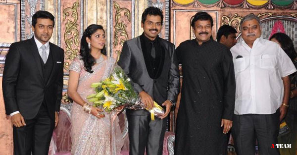 Karthi Wedding Reception Photos Exclusive suriyawedding