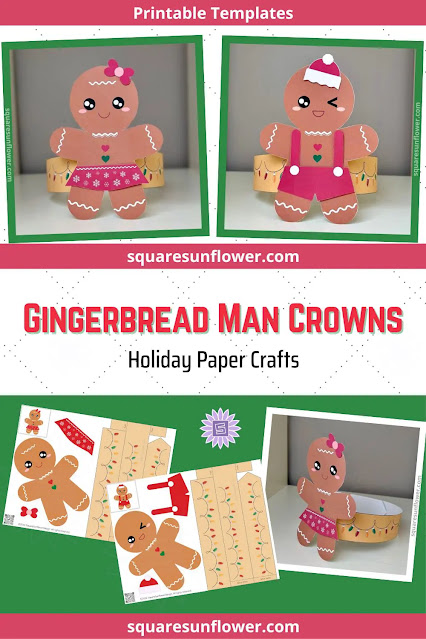 Cute Gingerbread Man Craft For Kids