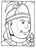 acamapichtli_para_colorear
