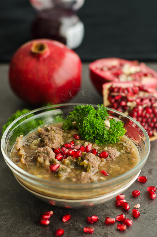 Persian Pomegranate Soup