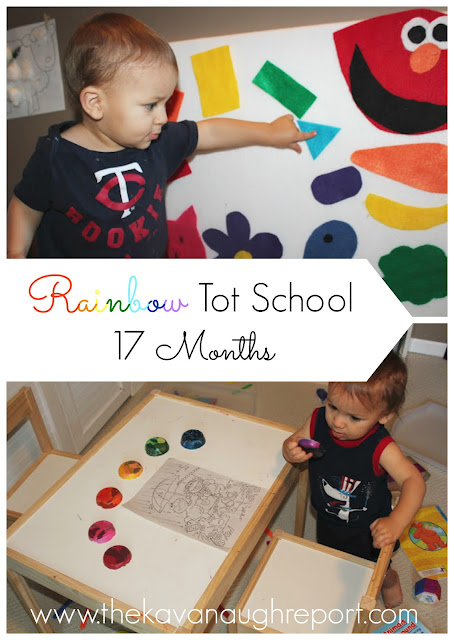 Tot School: Rainbows and the End of Colors