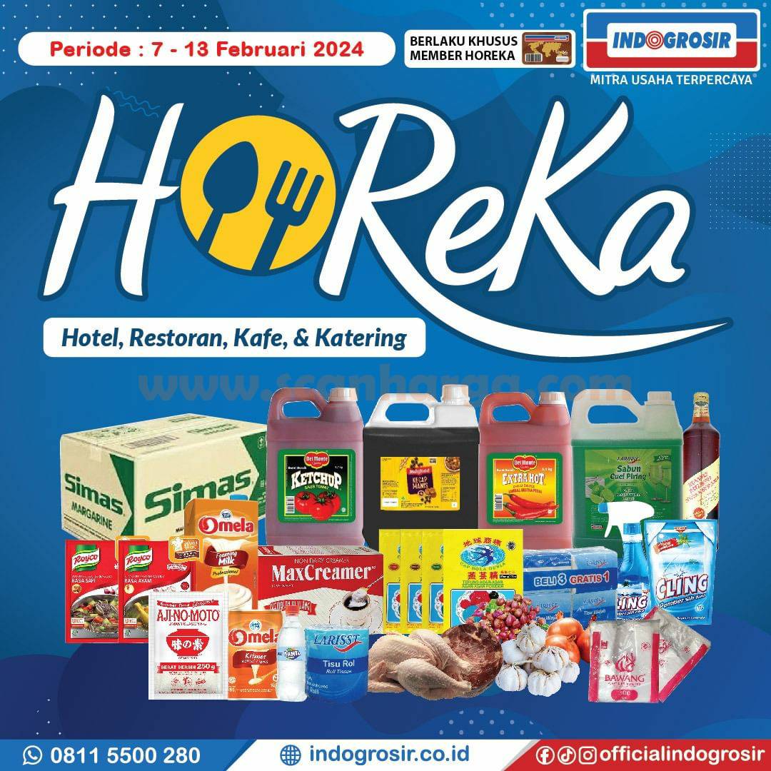 Promo Indogrosir Horeka Periode 7 - 13 Februari 2024