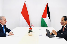 Terima Kunjungan Mohammad Shtayyeh, Jokowi Sebut Indonesia Siap Dukung Perjuangan Palestina 
