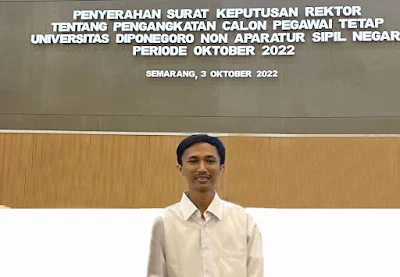 Gani Nur Pramudyo, S.IP.,M.Hum., Alumni Bidikmisi Berprestasi