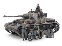 Tamiya 1/35 Panzerkampfwagen IV Ausf.G & Motorcycle Set 'Eastern Front' (25209) Color Guide & Paint Conversion Chart