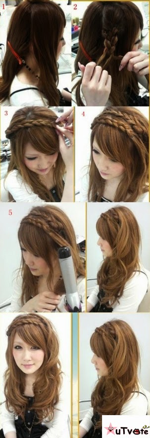 ... hair styling tips 2 braid above hairstyle 2 circular b raid hairstyle