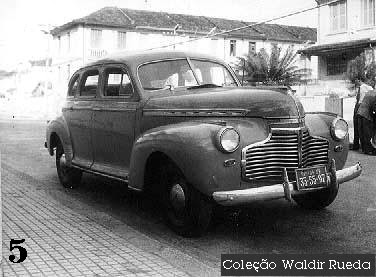 Foto antiga de Santos em 1958 - arquivo Policia Civil coleção de Waldir Rueda