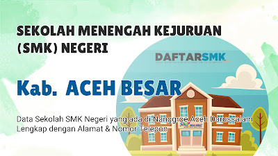 Daftar SMK Negeri di Kab. Aceh Besar Aceh