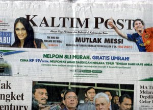 Resensi 'Masa Kanak-kanak' dalam harian Kaltim Post