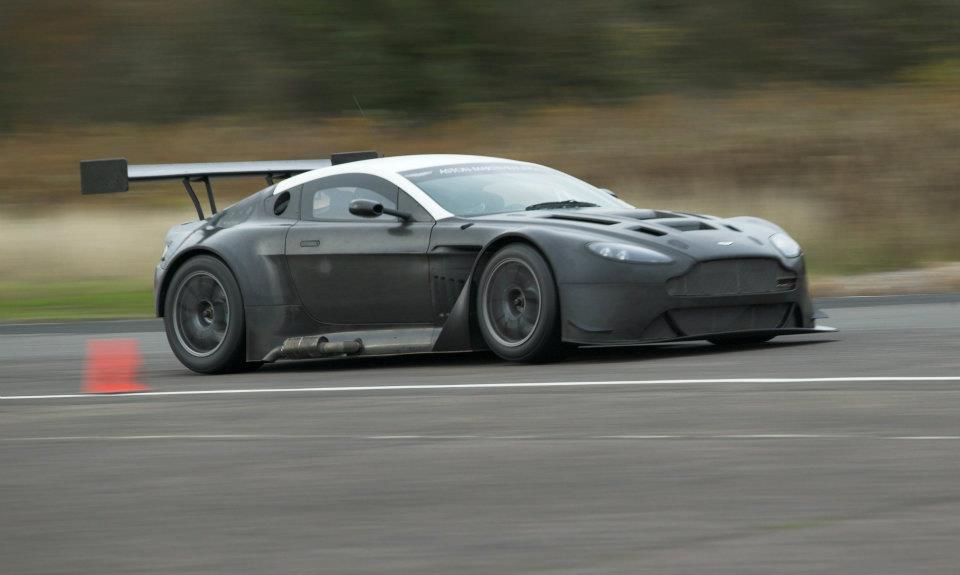 Testing of the brand new Aston Martin V12 Vantage GT3 commenced this week at