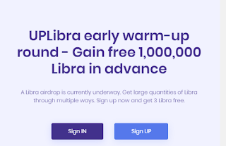 Free Crypto Airdrop 3 Libra Coin Bonus - UPLibra