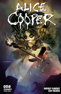 Cover A of Alice Cooper #1 from Dynamite Entertainment