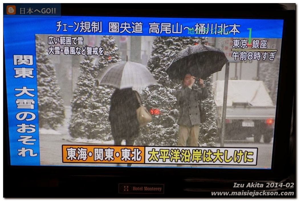 日本へgo 伊豆秋田 三十 平成26年豪雪