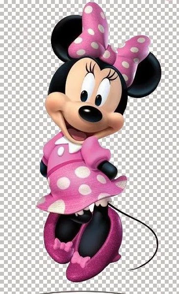 Imágenes para Imprimir Gratis de Minnie Cebra Rosa. 