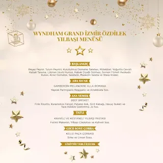 İzmir Wyndham Grand Özdilek 2024 Yılbaşı Özel Program ve Fiyatlar