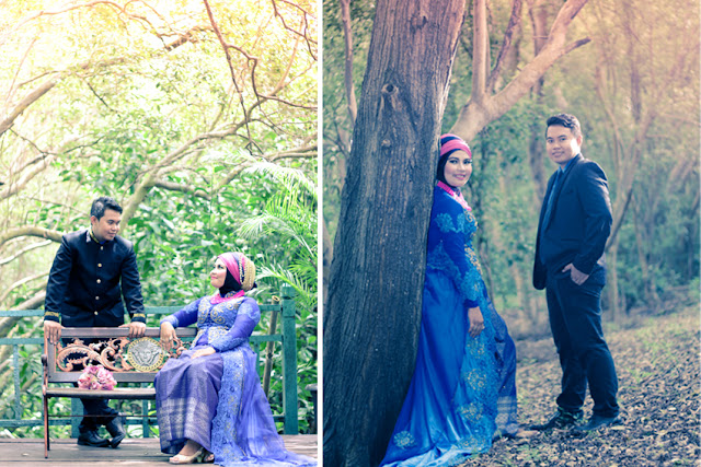 foto prewedding di pik taman manrove, wisata alam