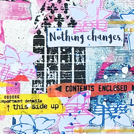 Unleashing my inner artist with "Just for Me" art journaling by Lou Sims